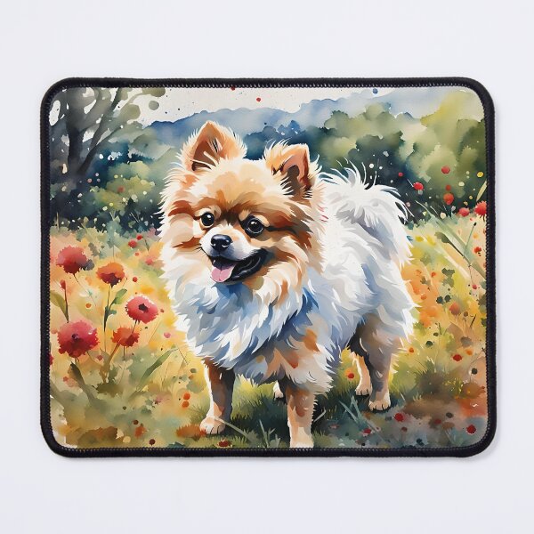 Item preview, Pomeranian Dog Breed Pet Portrait designed and sold by Country-Artist.