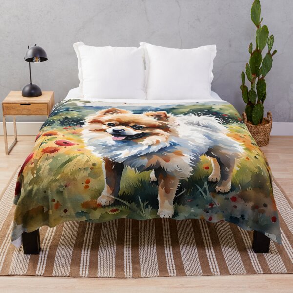Item preview, Pomeranian Dog Breed Pet Portrait designed and sold by Country-Artist.