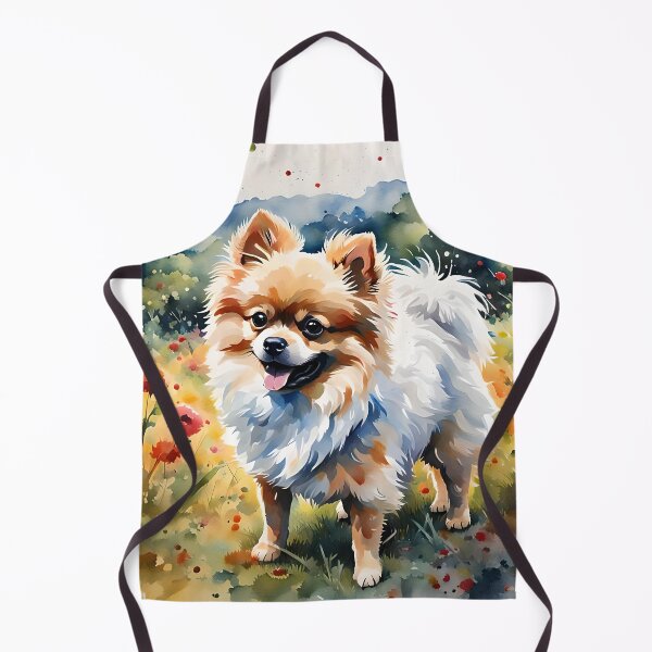 Item preview, Pomeranian Dog Breed Pet Portrait designed and sold by Country-Artist.