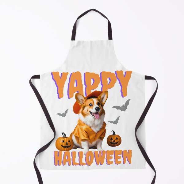 Item preview, Yappy Halloween: Cute Corgi Halloween Design for Dog Lovers designed and sold by Fredster1966.