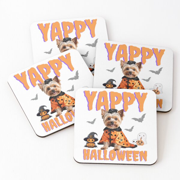 Item preview, Yappy Halloween Yorkipoo: Cute Halloween Design for Dog Lovers designed and sold by Fredster1966.