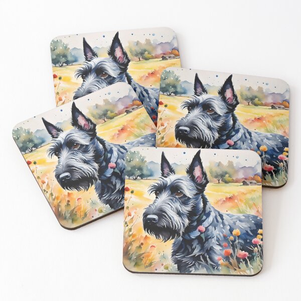 Item preview, "Scottish Terrier" Dog Breed Pet Portrait designed and sold by Country-Artist.