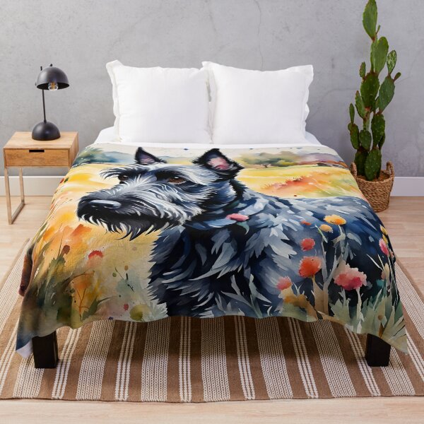 Item preview, "Scottish Terrier" Dog Breed Pet Portrait designed and sold by Country-Artist.