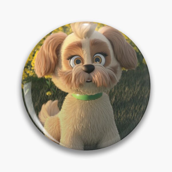 Item preview, Adorable 3D Puppy Delight - Cute Dog Design designed and sold by crishuynhdesign.