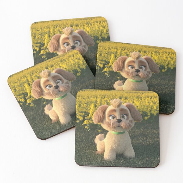 Item preview, Adorable 3D Puppy Delight - Cute Dog Design designed and sold by crishuynhdesign.