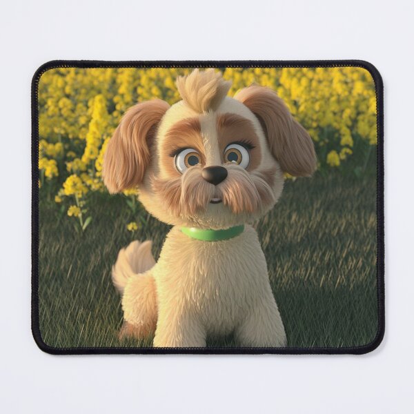 Item preview, Adorable 3D Puppy Delight - Cute Dog Design designed and sold by crishuynhdesign.
