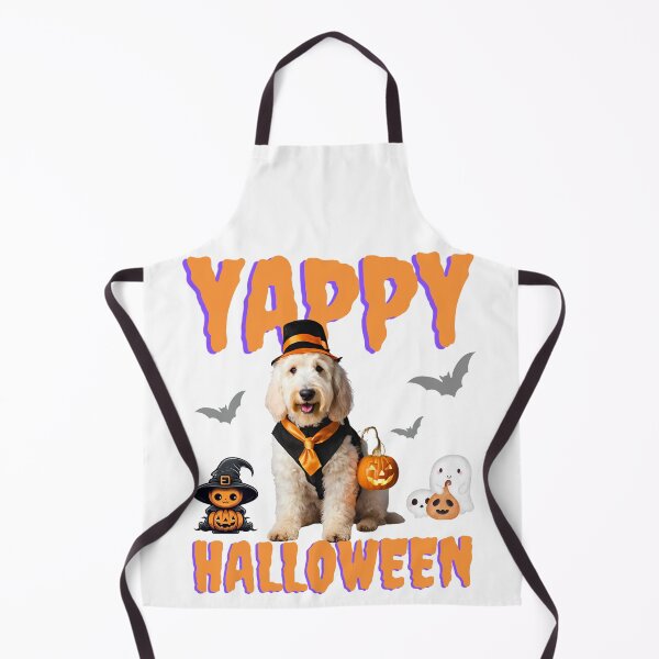 Item preview, Yappy Halloween Sheepadoodle: Adorable Halloween Design for Dog Lovers designed and sold by Fredster1966.