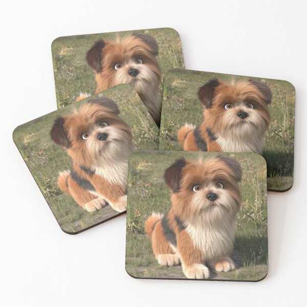 Item preview, Adorable 3D Puppy Delight - Cute Dog Design designed and sold by crishuynhdesign.