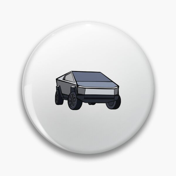 Item preview, Smol CyberTruck - tecnología | minimalista | pegatinas tesla designed and sold by PoshPixel.