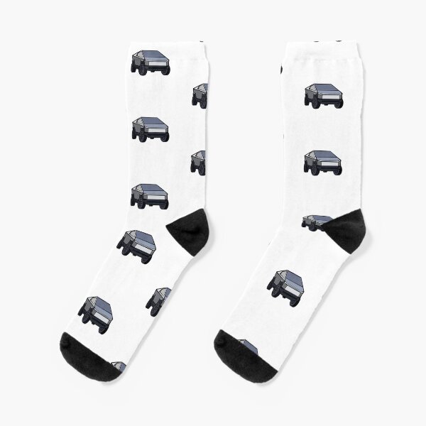Item preview, Smol CyberTruck - tech | minimalist | tesla Stickers designed and sold by PoshPixel.