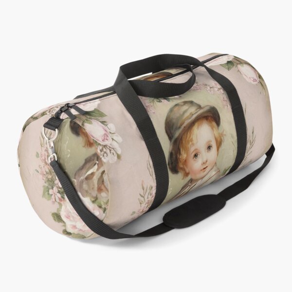 Item preview, Vintage Cabbage Rose and Young Victorian Boy designed and sold by SloganExpress.