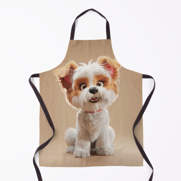 Item preview, Whimsical 3D Dog Art - Perfectly Cute Puppy Design designed and sold by crishuynhdesign.