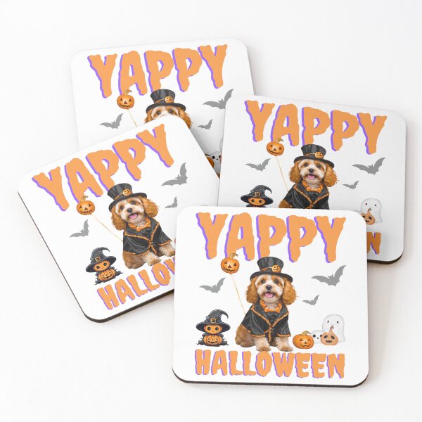Item preview, Yappy Halloween Cavapoo: Adorable Halloween Design for Cavapoo Lovers designed and sold by Fredster1966.