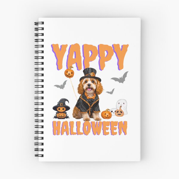 Item preview, Yappy Halloween Cavapoo: Adorable Halloween Design for Cavapoo Lovers designed and sold by Fredster1966.