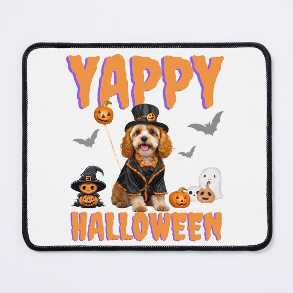 Item preview, Yappy Halloween Cavapoo: Adorable Halloween Design for Cavapoo Lovers designed and sold by Fredster1966.