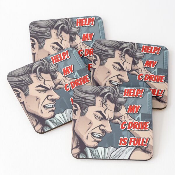 Item preview, Help! Full C Drive Cartoon - Empowering You  designed and sold by Dianne Mead.