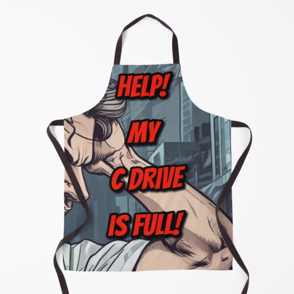 Item preview, Help! Full C Drive Cartoon - Empowering You designed and sold by Dianne Mead.