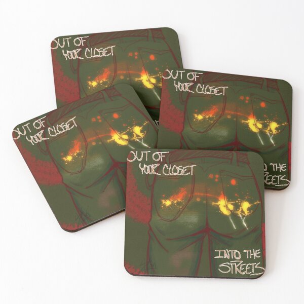 Item preview, Out of your closet -- into the streets || sapphic designed and sold by Kaleifer Zephyr.