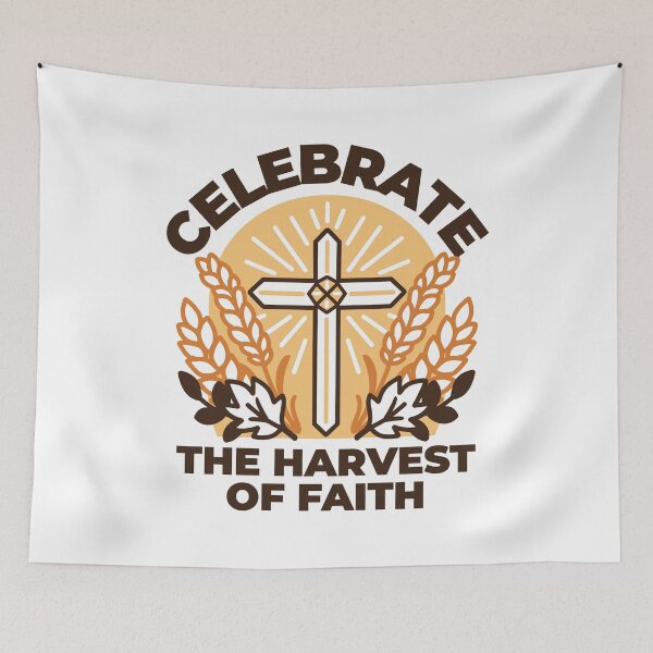 Item preview, Faith Harvest Celebration – Inspirational Christian Art designed and sold by FlinArt.