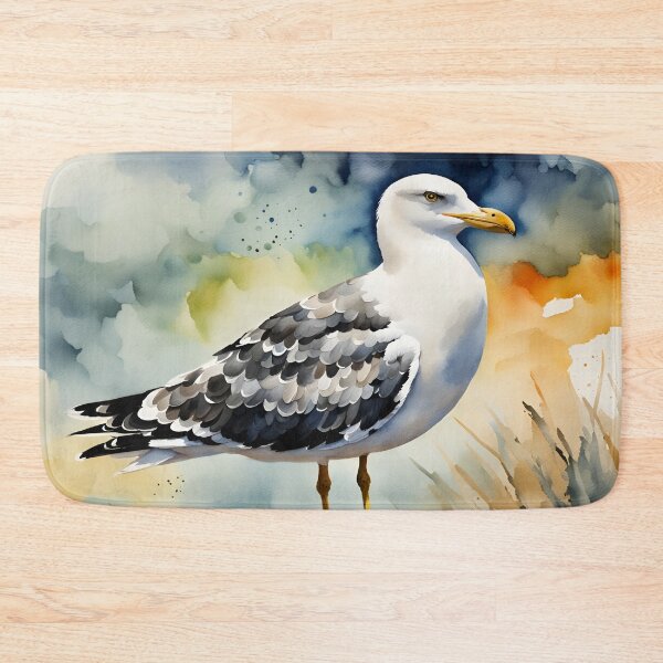 Item preview, "Sea Gull" British Birds Watercolour-Style designed and sold by Country-Artist.