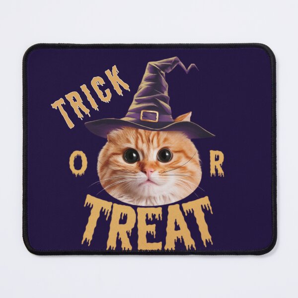 Item preview, cute cat  Halloween" Playful Paws and Halloween Fun designed and sold by Playful Strokes pom@pom.