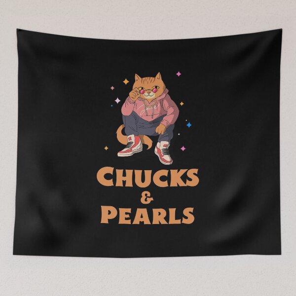 Item preview, Chucks and Pearls designed and sold by 87-Aesthetics.