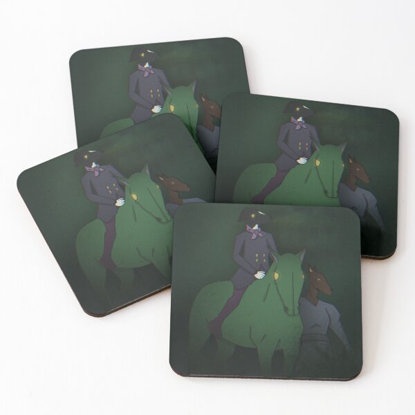 Item preview, Dogs Riding a Green Horse designed and sold by Echtoon.