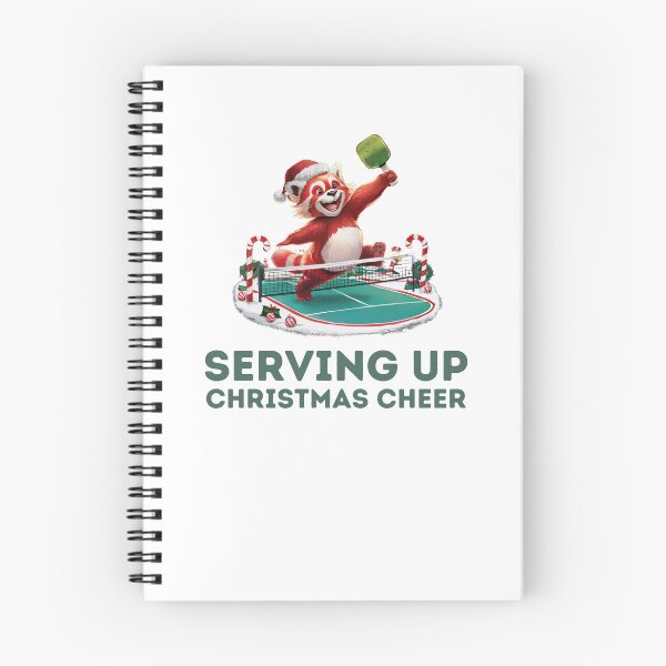 Item preview, Pickleball Team Gifts - Serving Up Christmas Cheer - Red Panda designed and sold by WUOdesigns.