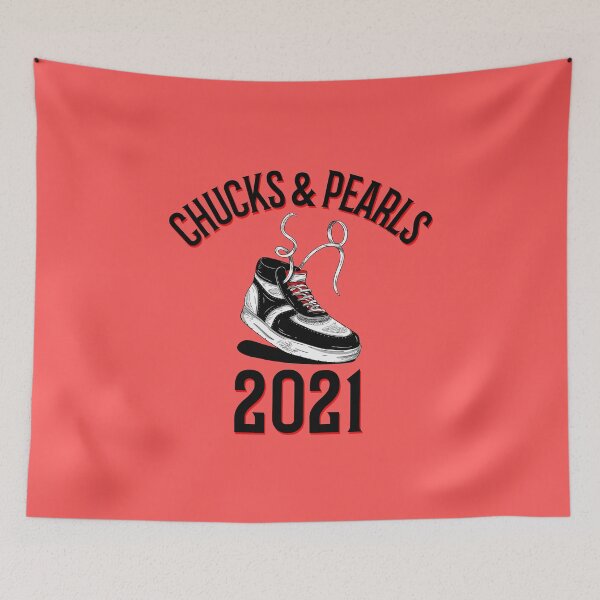 Item preview, Chucks and Pearls 2021 designed and sold by 87-Aesthetics.