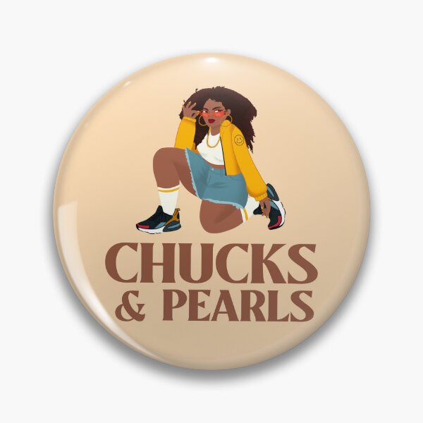 Item preview, Chucks and Pearls designed and sold by 87-Aesthetics.