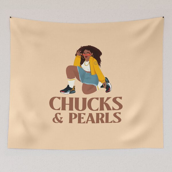Item preview, Chucks and Pearls designed and sold by 87-Aesthetics.