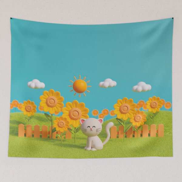 Item preview, cute cat, clay designed and sold by Mauswohn.