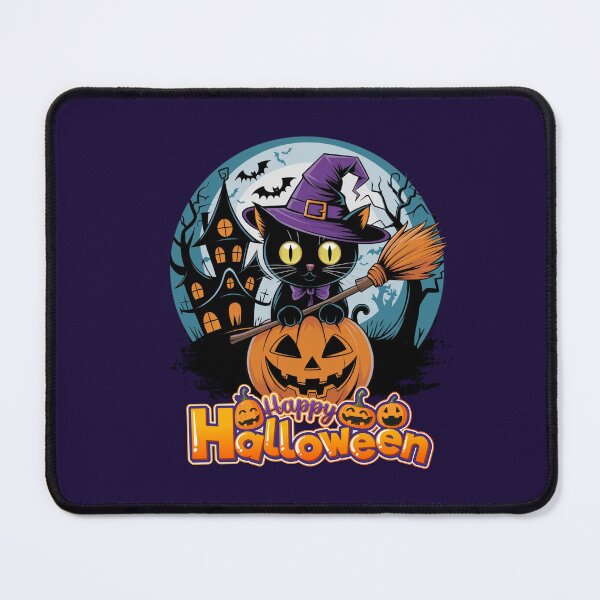 Item preview, cat  Halloween" Playful Paws and Halloween Fun designed and sold by Playful Strokes pom@pom.