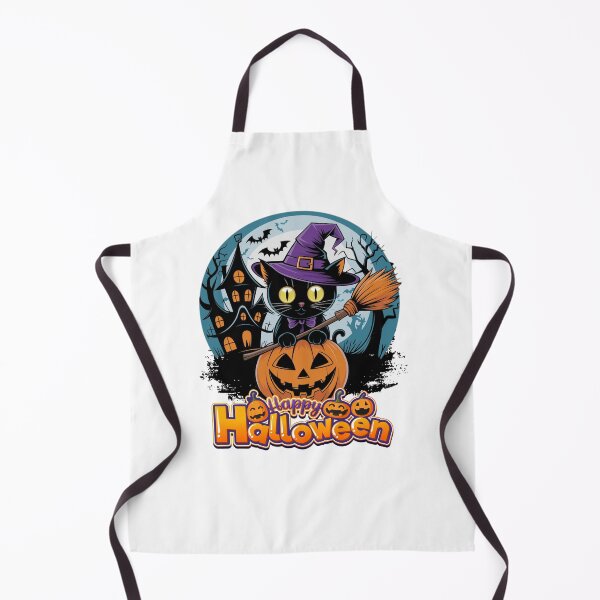 Item preview, cat Halloween" Playful Paws and Halloween Fun designed and sold by Playful Strokes pom@pom.