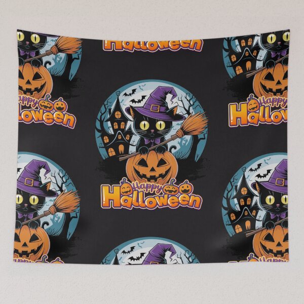 Item preview, cat Halloween" Playful Paws and Halloween Fun designed and sold by Playful Strokes pom@pom.