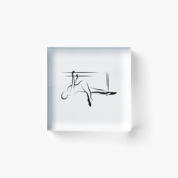 Item preview, Pilates cadillac pose designed and sold by sashica.
