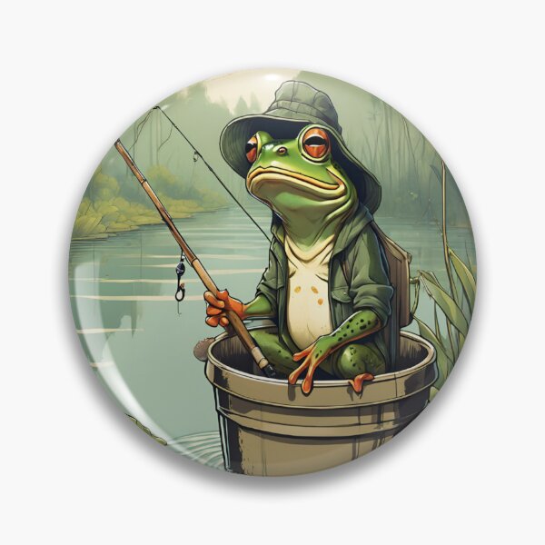 Item preview, Fisherman frog designed and sold by Hell-en.