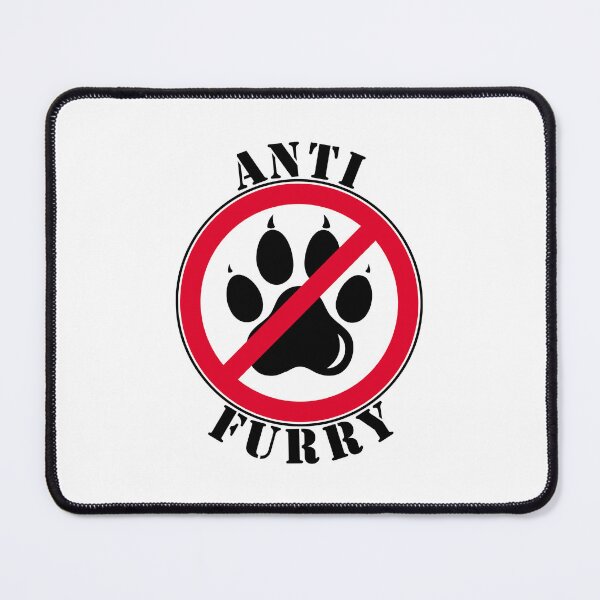 Item preview, warning sign anti furry. designed and sold by stylegoose.