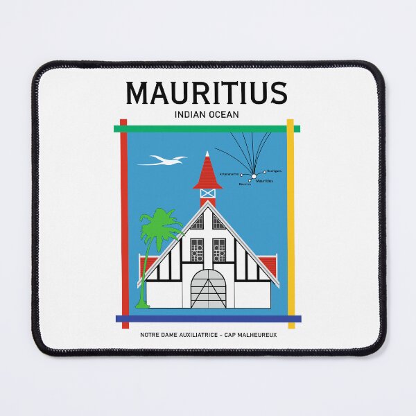 Artikelvorschau, Mauritius-Insel Port Louis Indischer Ozean Reise Vintage Poster entworfen und verkauft von PB Mary.