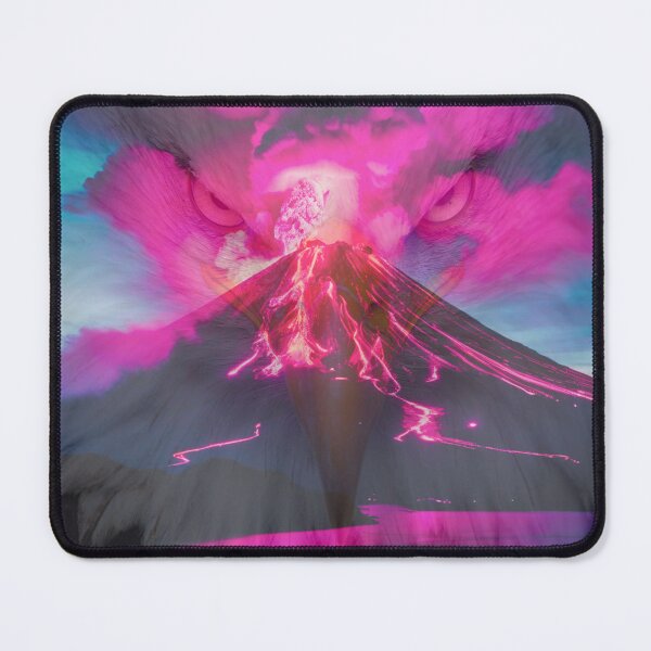 Item preview, Mayon Volcano with Philippine Eagle designed and sold by AbeeRedB.