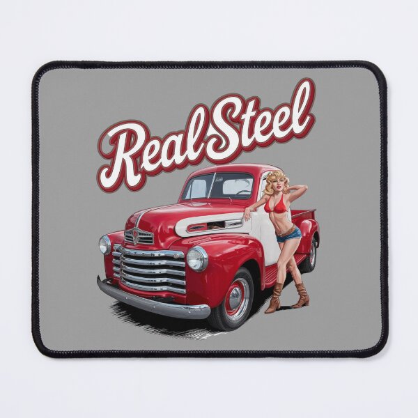 Item preview, Real steel - Old track - Hot rod oldschool - Oldschool automobile - smokin' hot rod - American oldschool designed and sold by JansenGS.