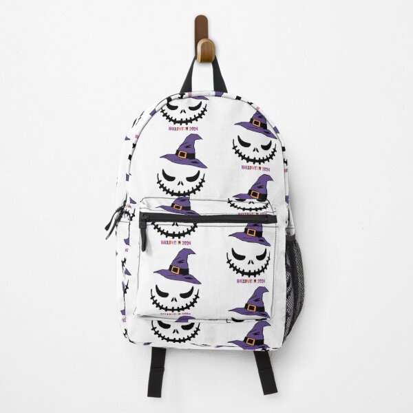 Item preview, Smiling skull, purple hat, halloween 2024 designed and sold by StyleAlive.