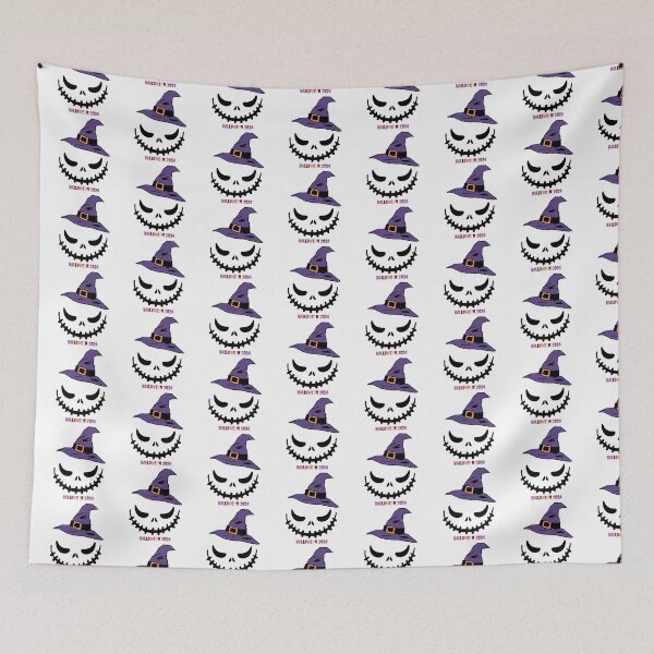 Item preview, Smiling skull, purple hat, halloween 2024 designed and sold by StyleAlive.