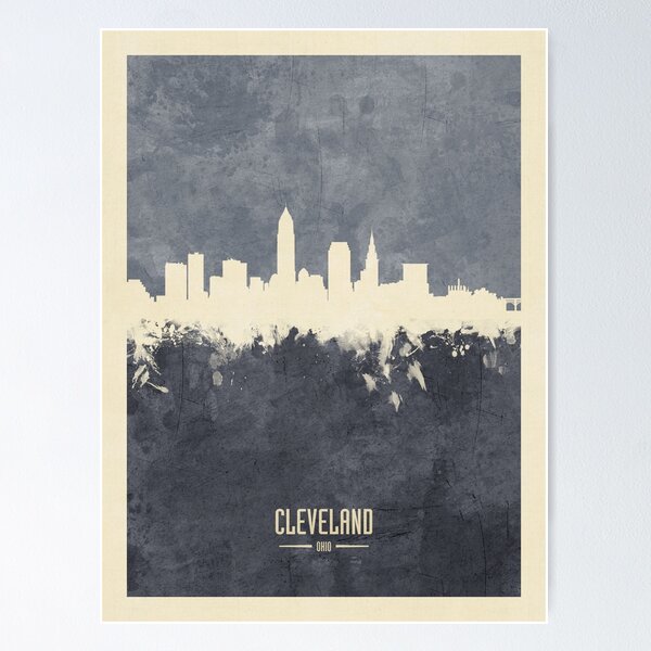 Item preview, Cleveland Ohio Skyline designed and sold by MICHAEL TOMPSETT.
