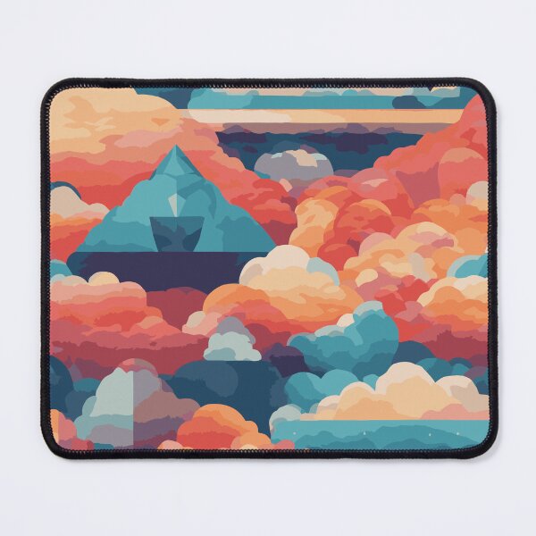 Item preview, Geometric Clouds drei designed and sold by Mooo6.