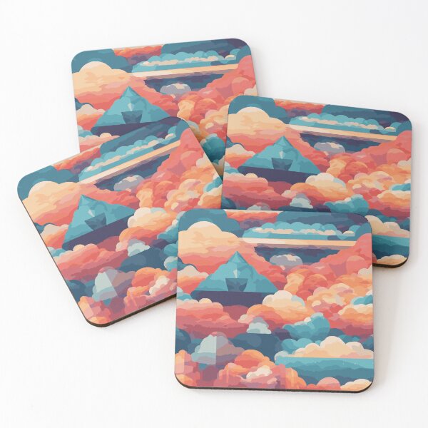 Item preview, Geometric Clouds drei designed and sold by Mooo6.