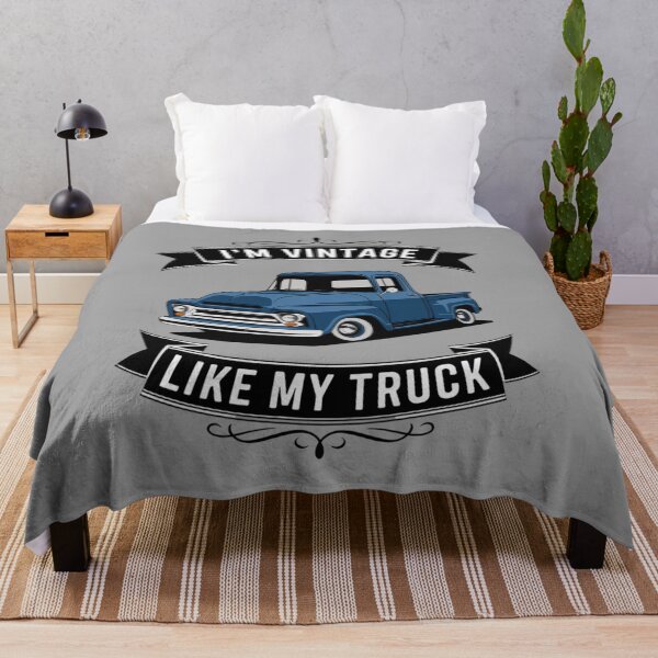 Item preview, I'm vintage like my truck - Old track - Hot rod oldschool - Oldschool automobile - smokin' hot rod - American oldschool designed and sold by JansenGS.