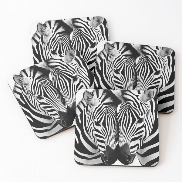 Item preview, Symmetry in Stripes: Zebra Duo designed and sold by Suzana Djordjevic.