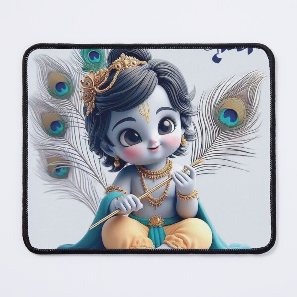 Item preview, Hare Krishna cute lovely Art of Love designed and sold by Eshant.