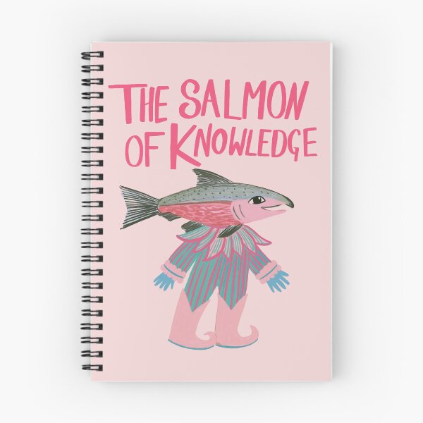 Item preview, Salmon of Knowledge - Wicker Man Fan Art. Celebrate English folklore with this whimsical t-shirt design, illustrated by artist Jemma Jamie Skidmore  designed and sold by Jemma Jamie Skidmore.